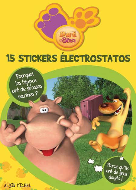 Pat & Stanley ; 15 stickers électrostatos Tome 2