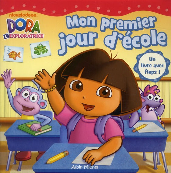 Dora l'exploratrice ; mon premier jour d'école