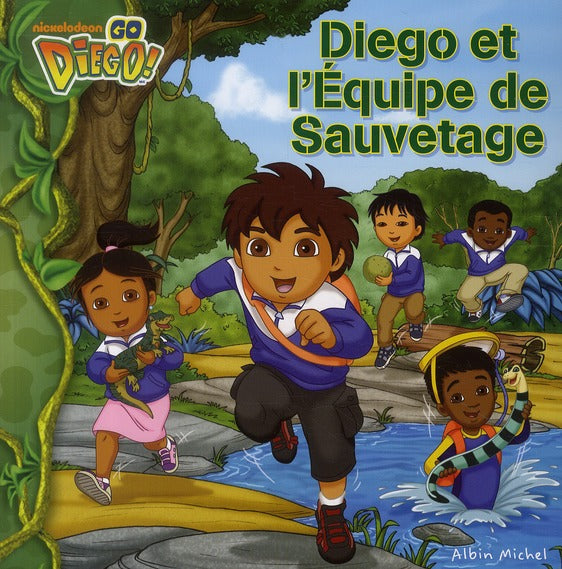 Diego et l'équipe de sauvetage