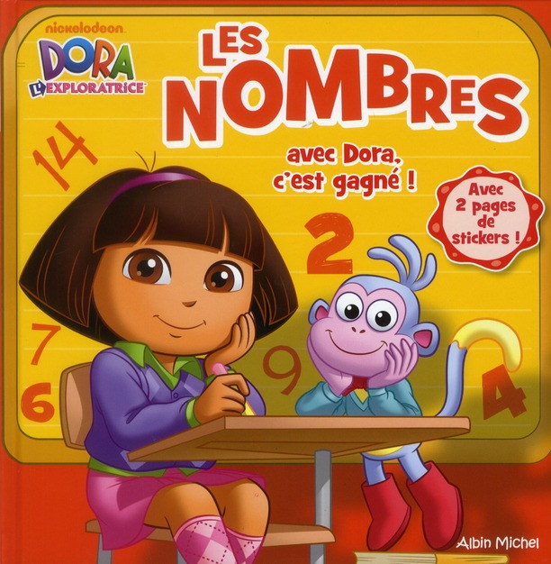 Les nombres avec Dora , c'est gagné !