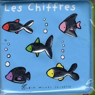 Les chiffres ; mon premier livre-bain qui brille