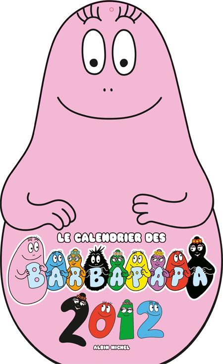 Calendrier des Barbapapa 2012