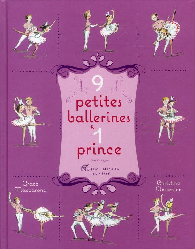 9 petites ballerines et 1 prince
