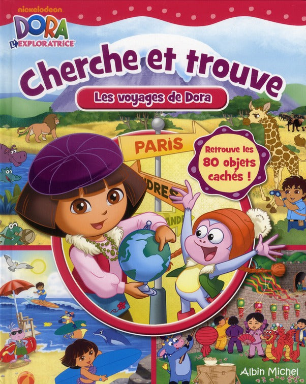 Cherche et trouve ; les voyages de Dora