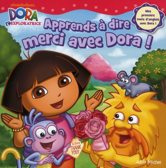 Apprends à dire merci avec Dora !