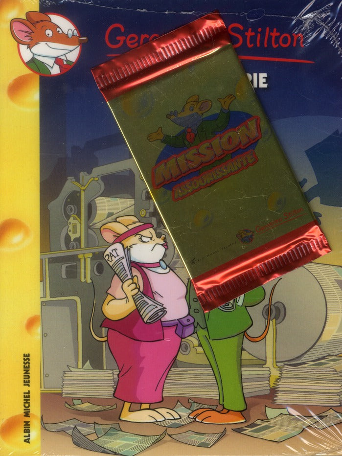 Geronimo Stilton Tome 64 : scoops en série à Sourisia