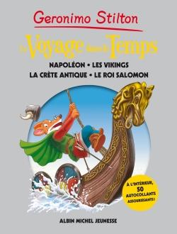 Le voyage dans le temps Tome 5 : Napoléon, les Vikings, la Crète antique, le Roi Salomon