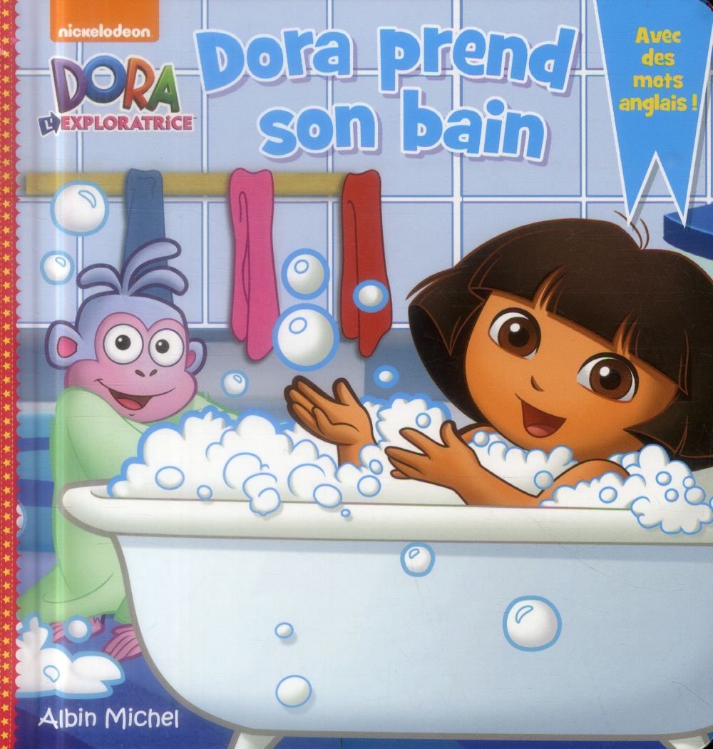 Dora prend son bain
