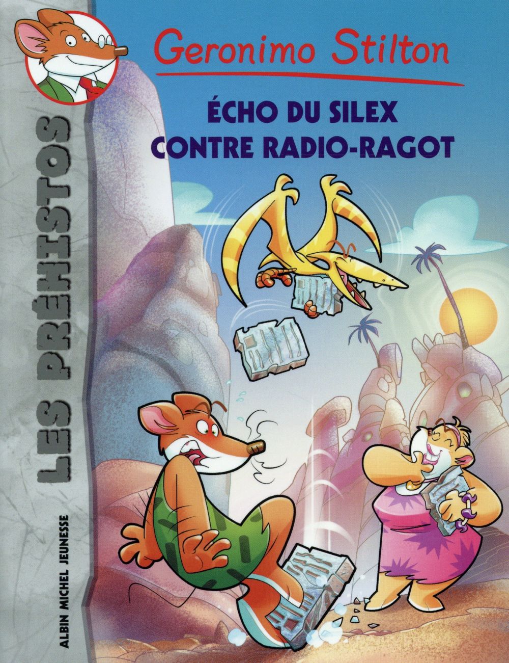 Les préhistos Tome 9 : Écho du silex contre Radio-Ragot