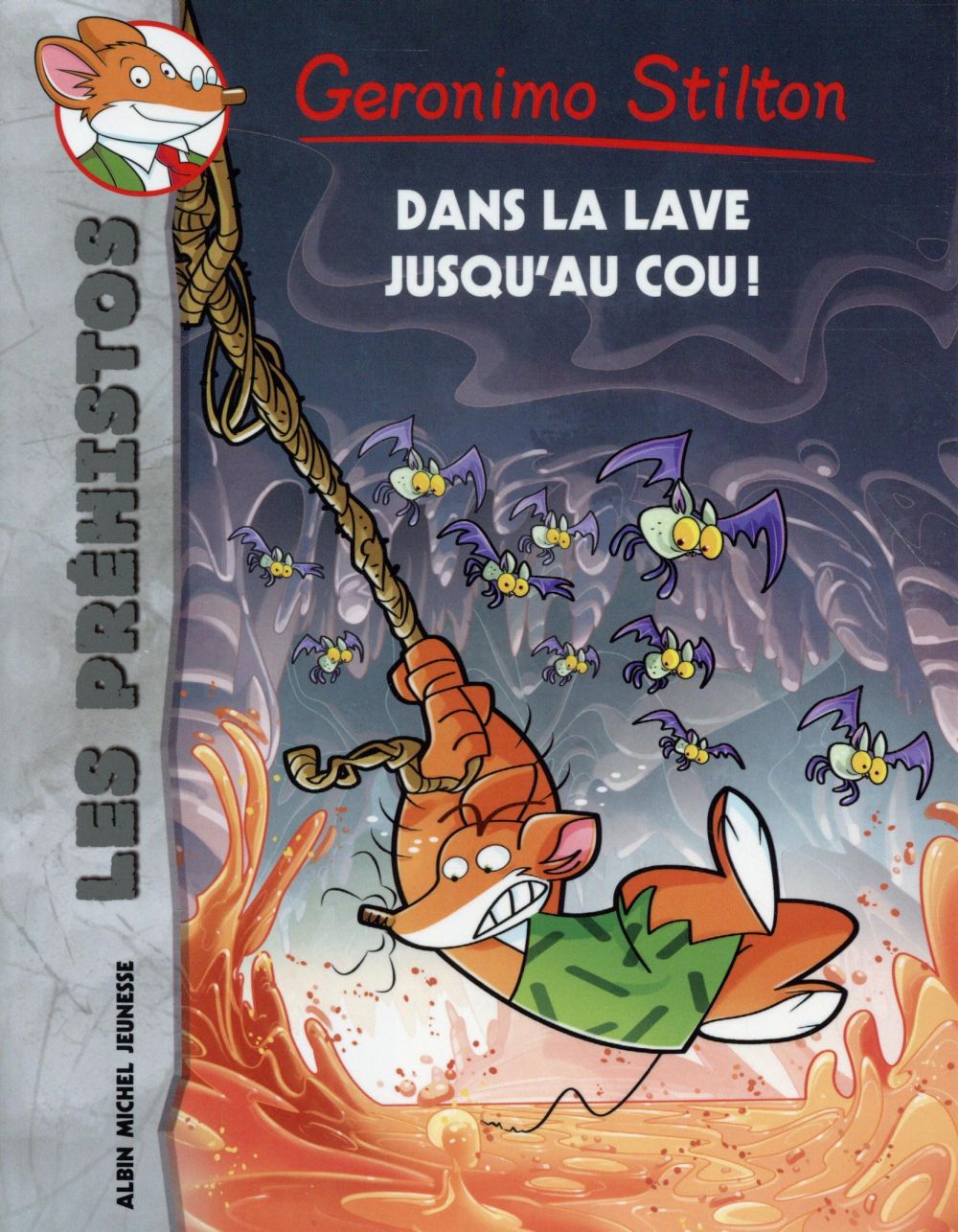 Les préhistos Tome 10 : Dans la lave jusqu'au cou !