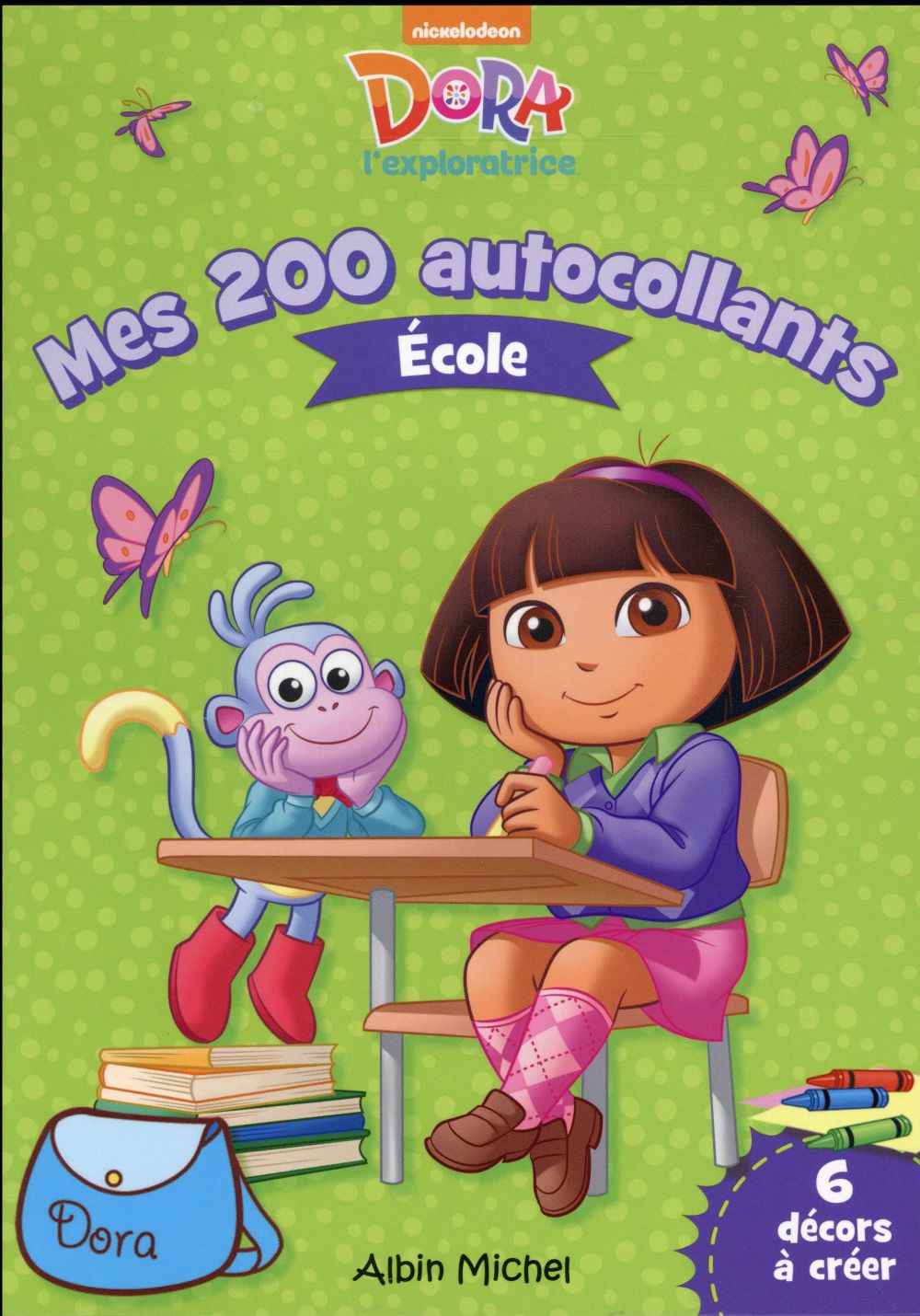 Mes 200 autocollants école ; pochette stickers
