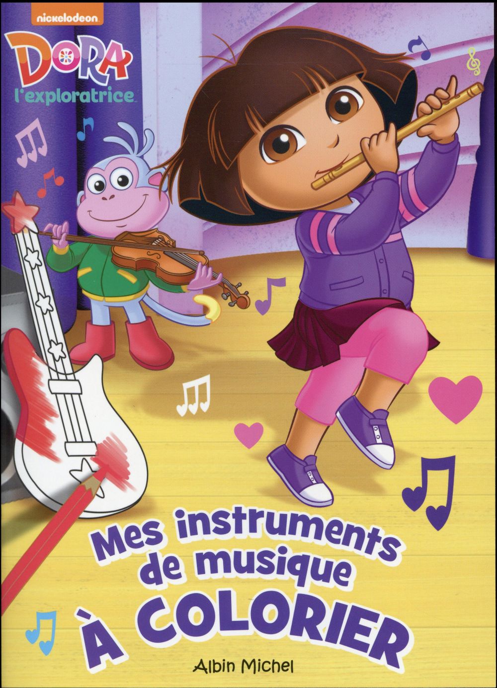 Mes instruments de musique à colorier