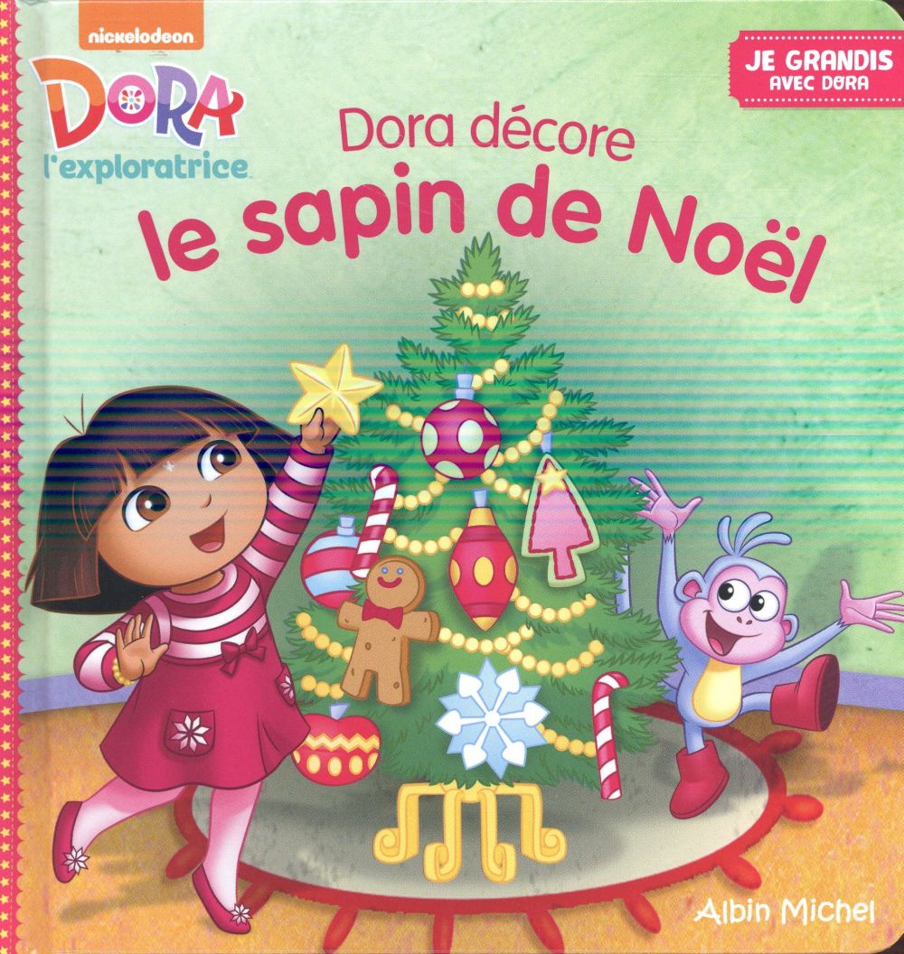 Dora décore le sapin de Noël