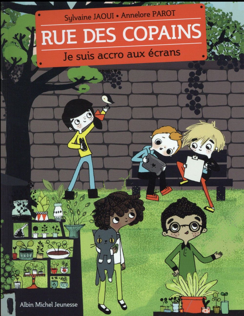 Rue des copains Tome 2 : je suis accro aux écrans