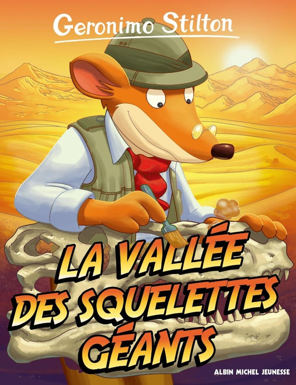 Geronimo Stilton Tome 38 : la vallée des squelettes géants