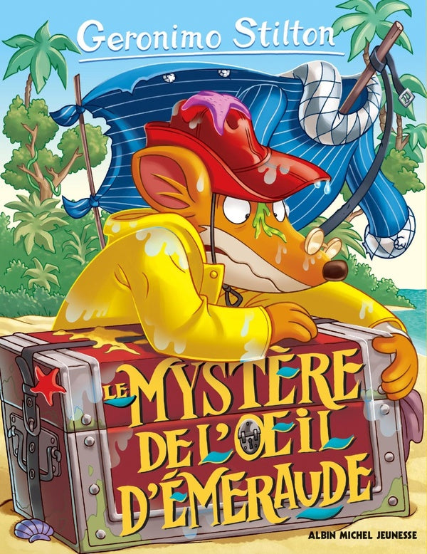 Geronimo Stilton Tome 8 : le mystère de l'oeil d'émeraude (édition 2018)