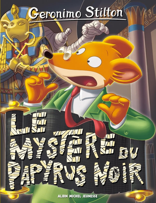 Geronimo Stilton Tome 86 : le mystère du papyrus noir