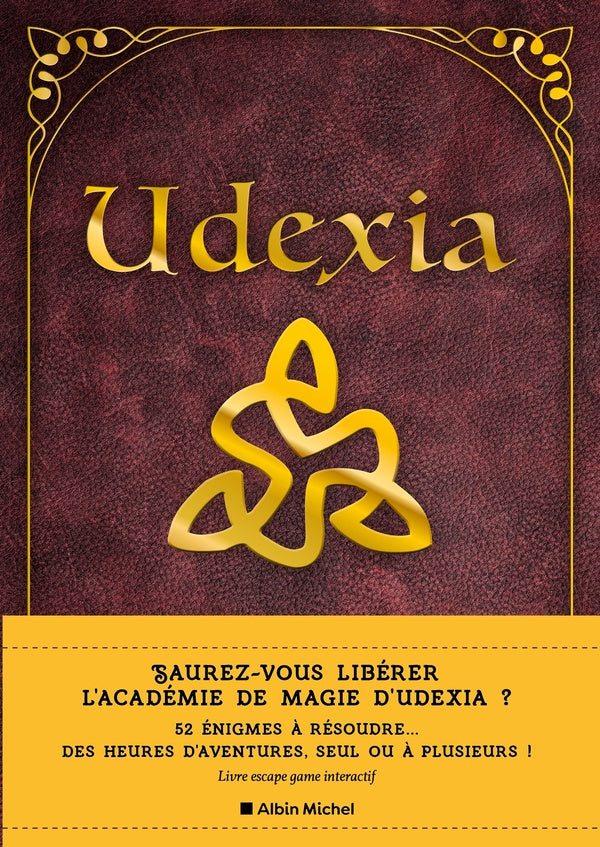 Udexia : livre escape game interactif
