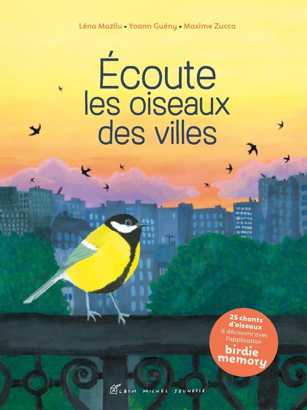 Écoute les oiseaux des villes