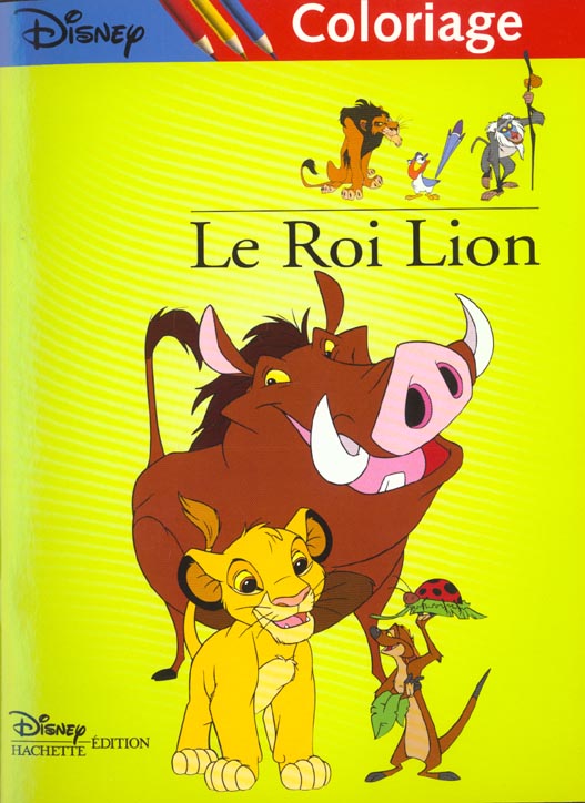 Le Roi Lion : coloriage
