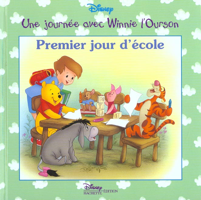 Une journée avec Winnie l'Ourson : premier jour d'école