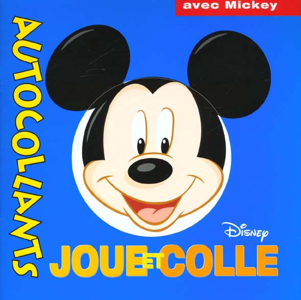 Joue et colle avec mickey