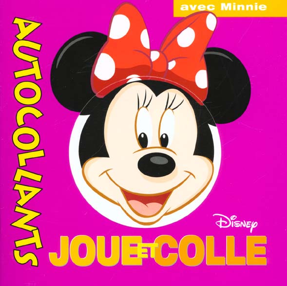 Joue et colle avec minnie