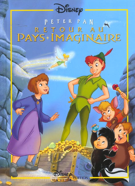 Peter pan dans retour au pays imaginaire, disney classique