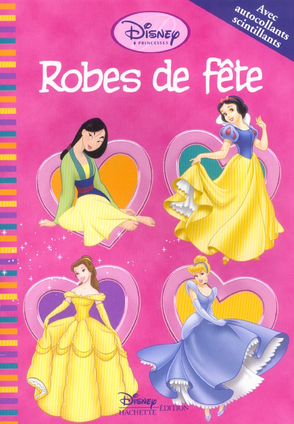 Robes de fete, album stickers