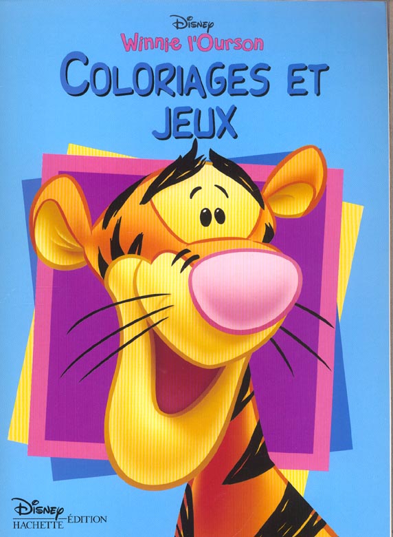 Winnie l'Ourson : coloriages et jeux