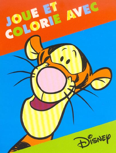 Joue et colorie avec tigrou