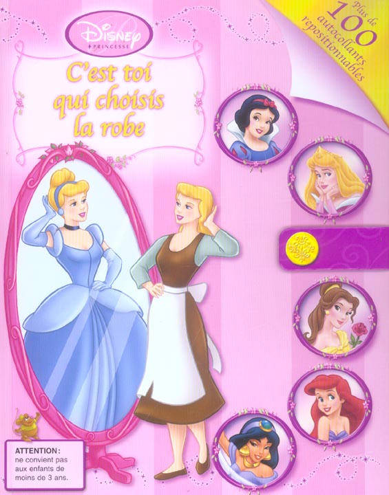 Disney Princesses : c'est toi qui choisit la robe