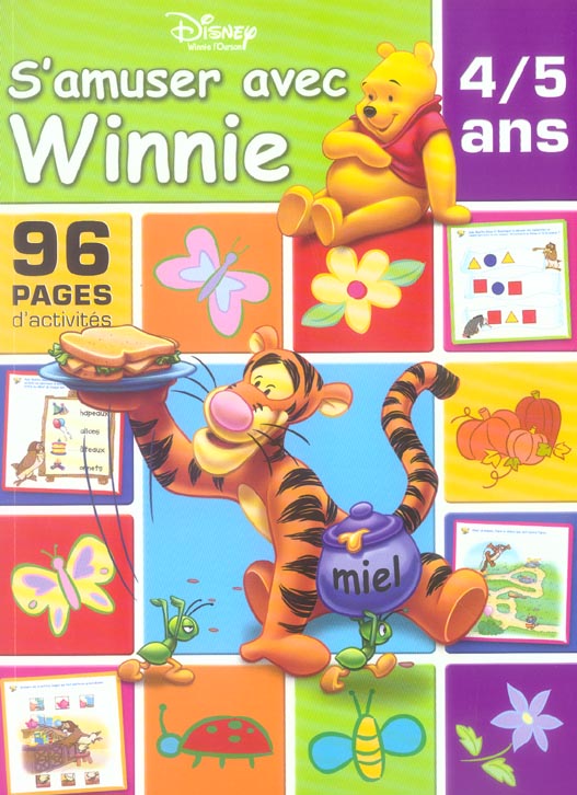 Winnie l'Ourson : s'amuser avec Winnie ; 4/5 ans