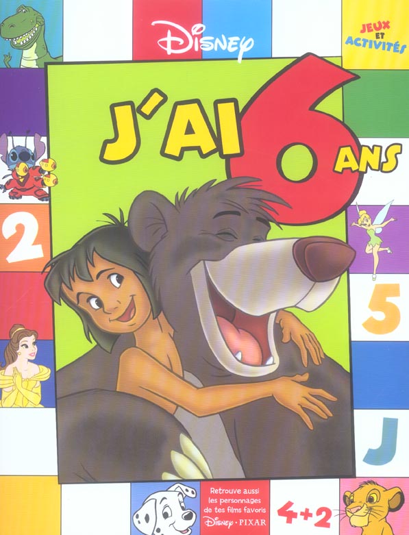 J'ai 6 ans avec disney