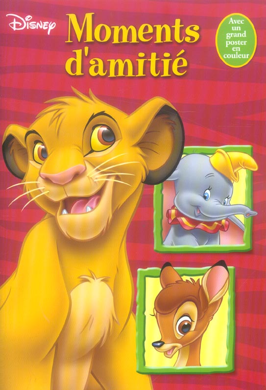 Moments d'amitie, livre-poster