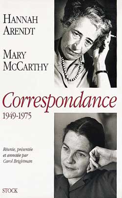 Hannah arendt-mary mccarthy, correspondance 1949-1975