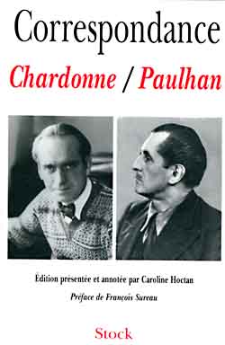 Correspondance chardonne/paulhan