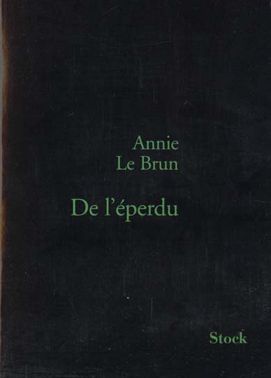 De l'éperdu