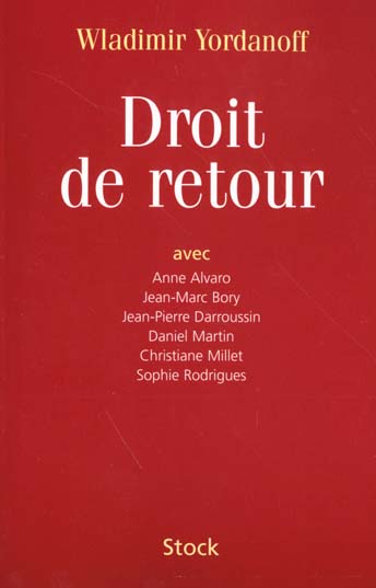 Droit de retour