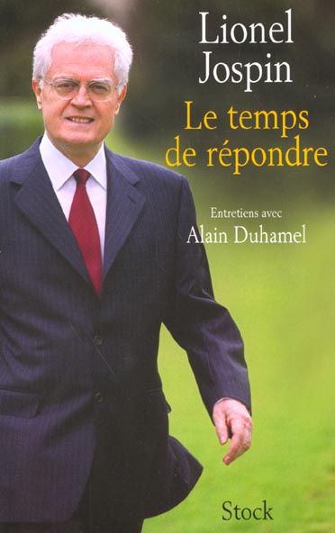 Le temps de répondre : Entretiens avec Alain Duhamel