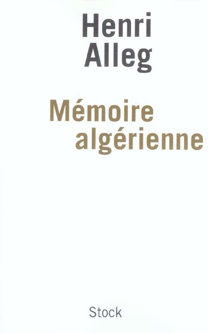 Mémoire algérienne