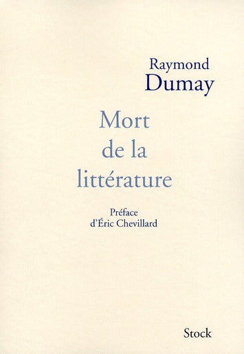 Mort de la littérature