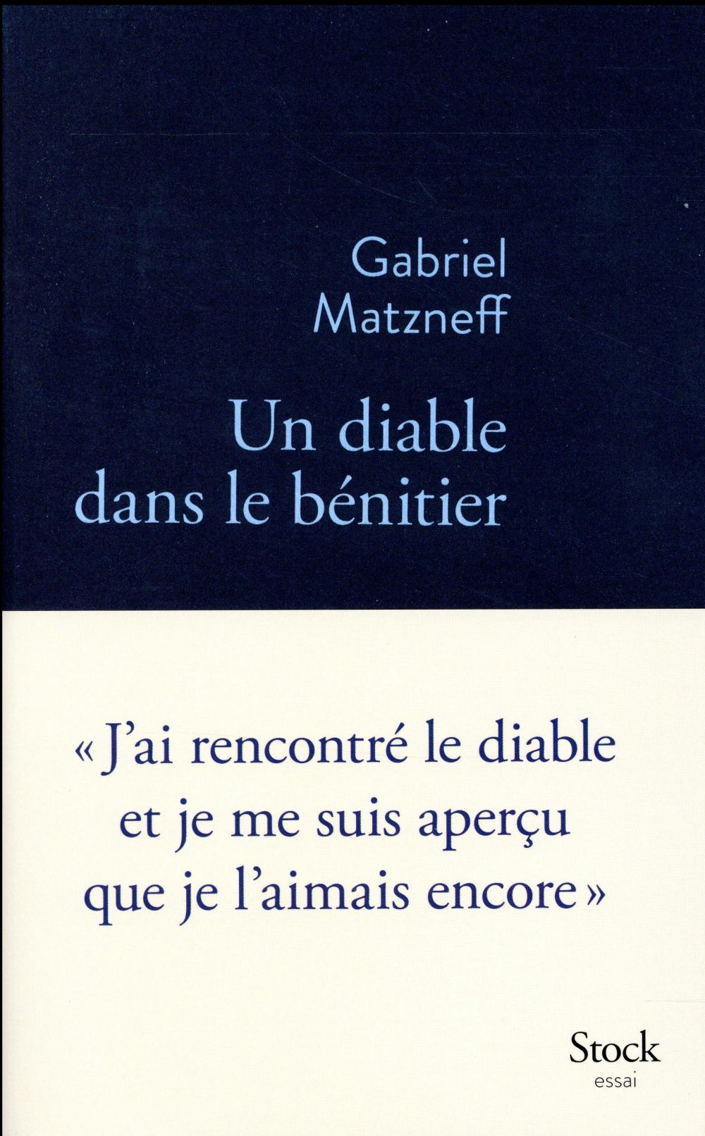 Un diable dans le benitier