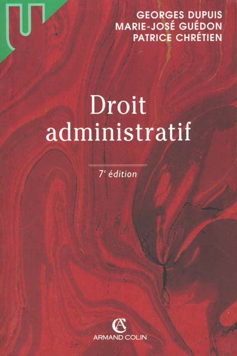 Droit administratif ; 7e edition