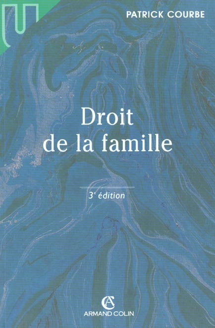 Droit de la famille ; 3e edition