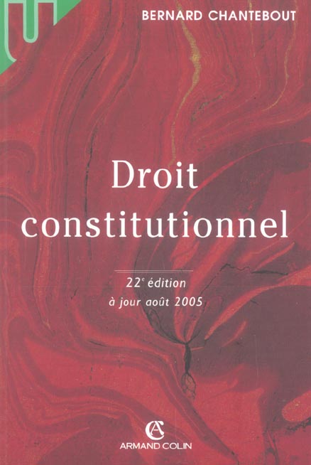 Droit constitutionnel (22e édition)