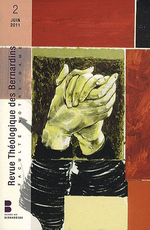 REVUE THEOLOGIQUE DES BERNARDINS : revue théologique des Bernardins Tome 2