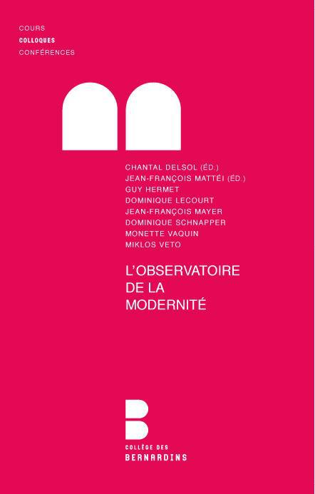 L'observatoire da la modernité