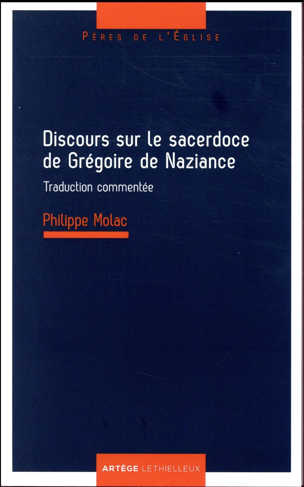 Discours sur le sacerdoce de Grégoire de Nazianze
