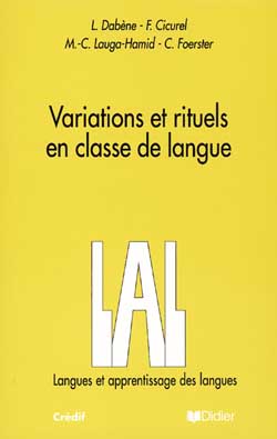 Variations et rituels en classe de langue  - livre